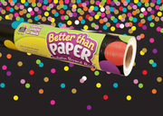 Colorful Confetti on Black Better Than Paper® Bulletin Board Roll