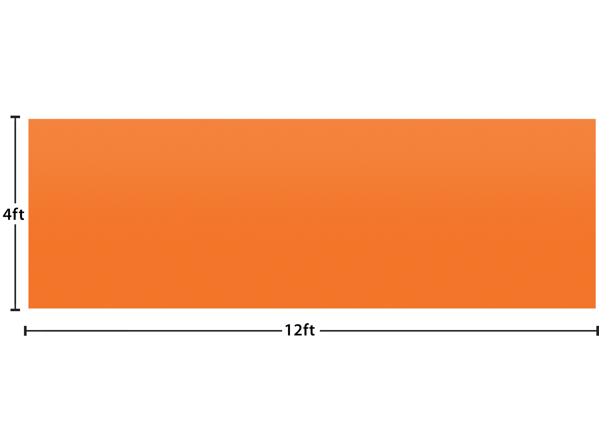 Orange Better Than Paper® Bulletin Board Roll