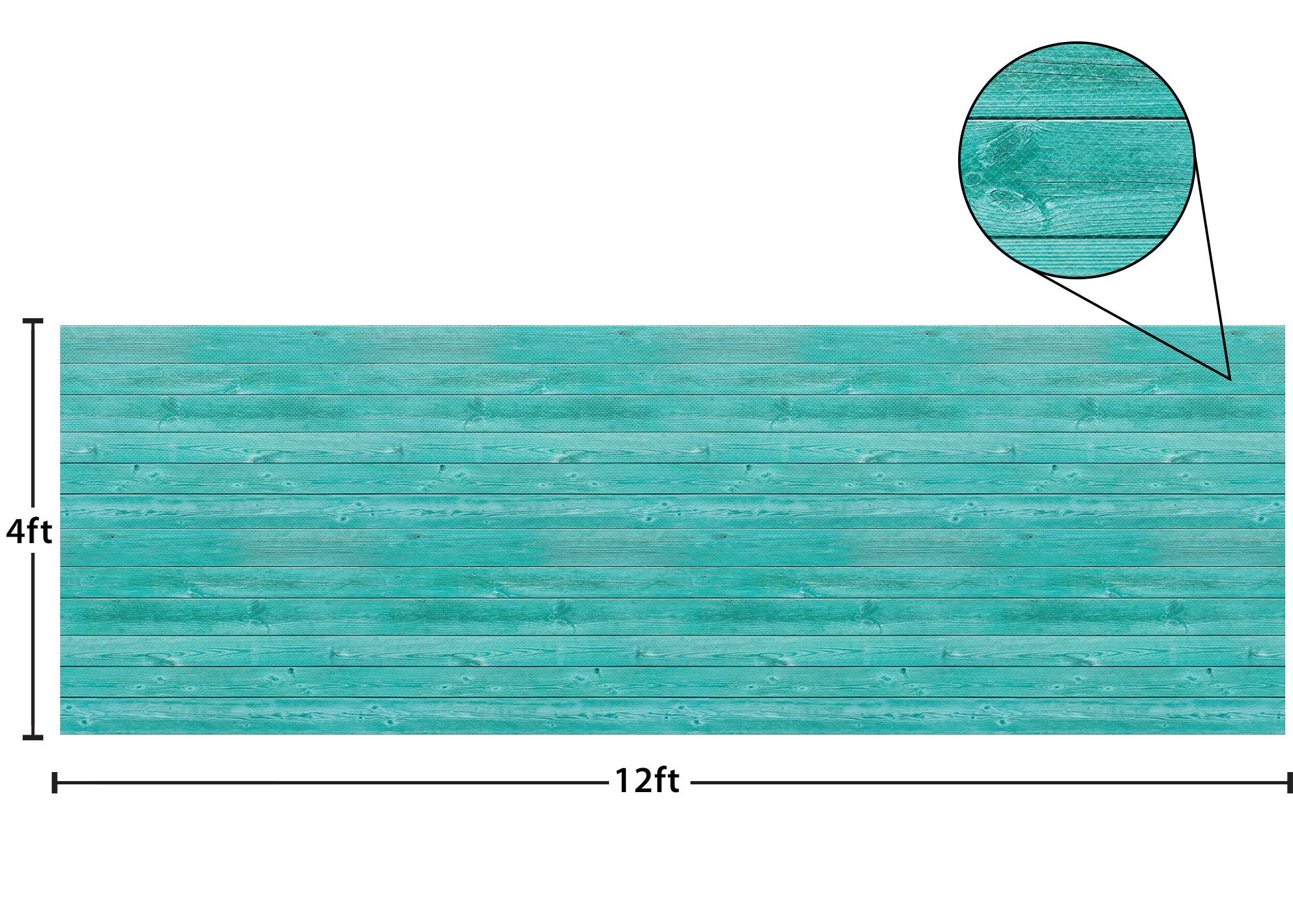 Shabby Chic Wood Better Than Paper® Bulletin Board Roll