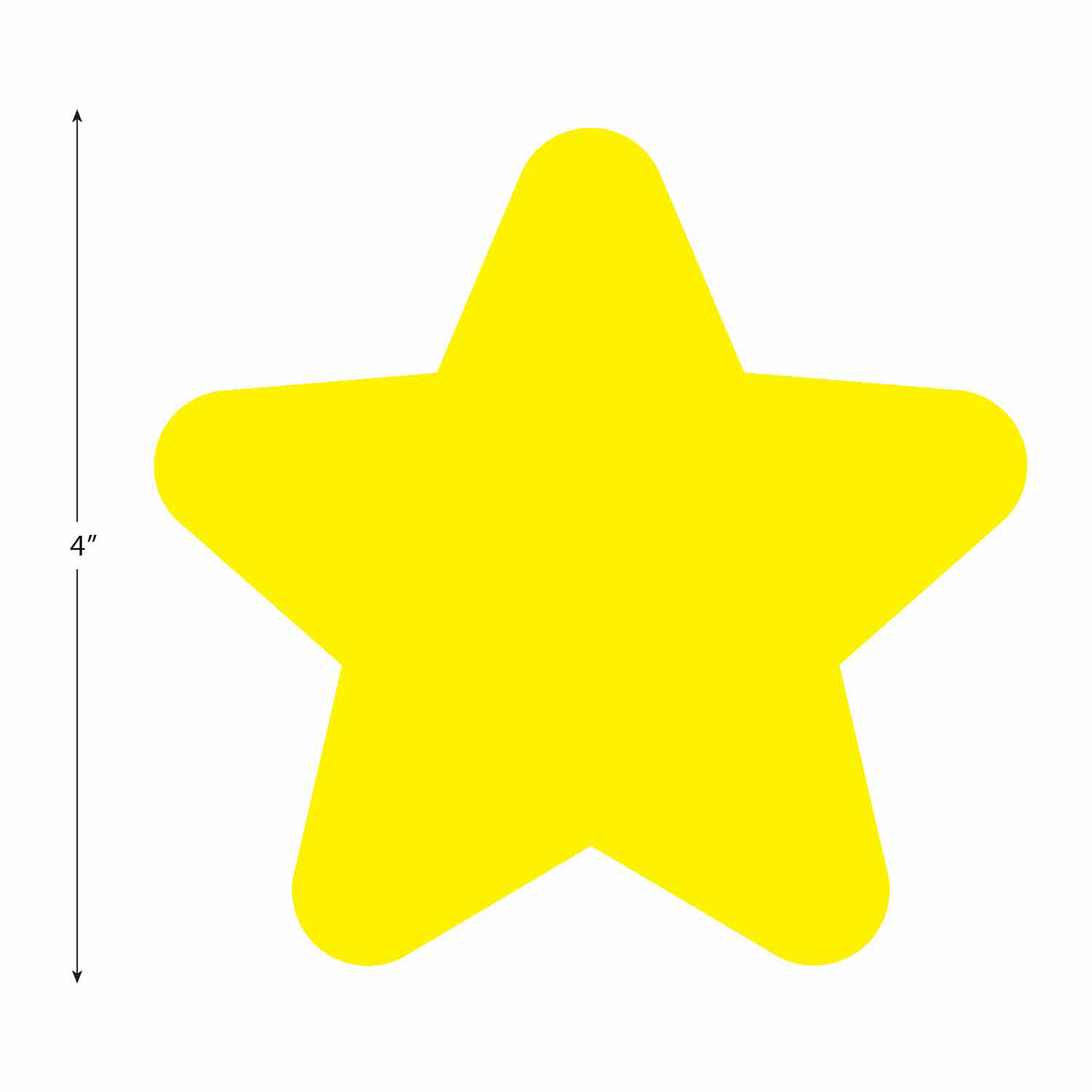 Spot On® Carpet Markers Bright Stars - 4"