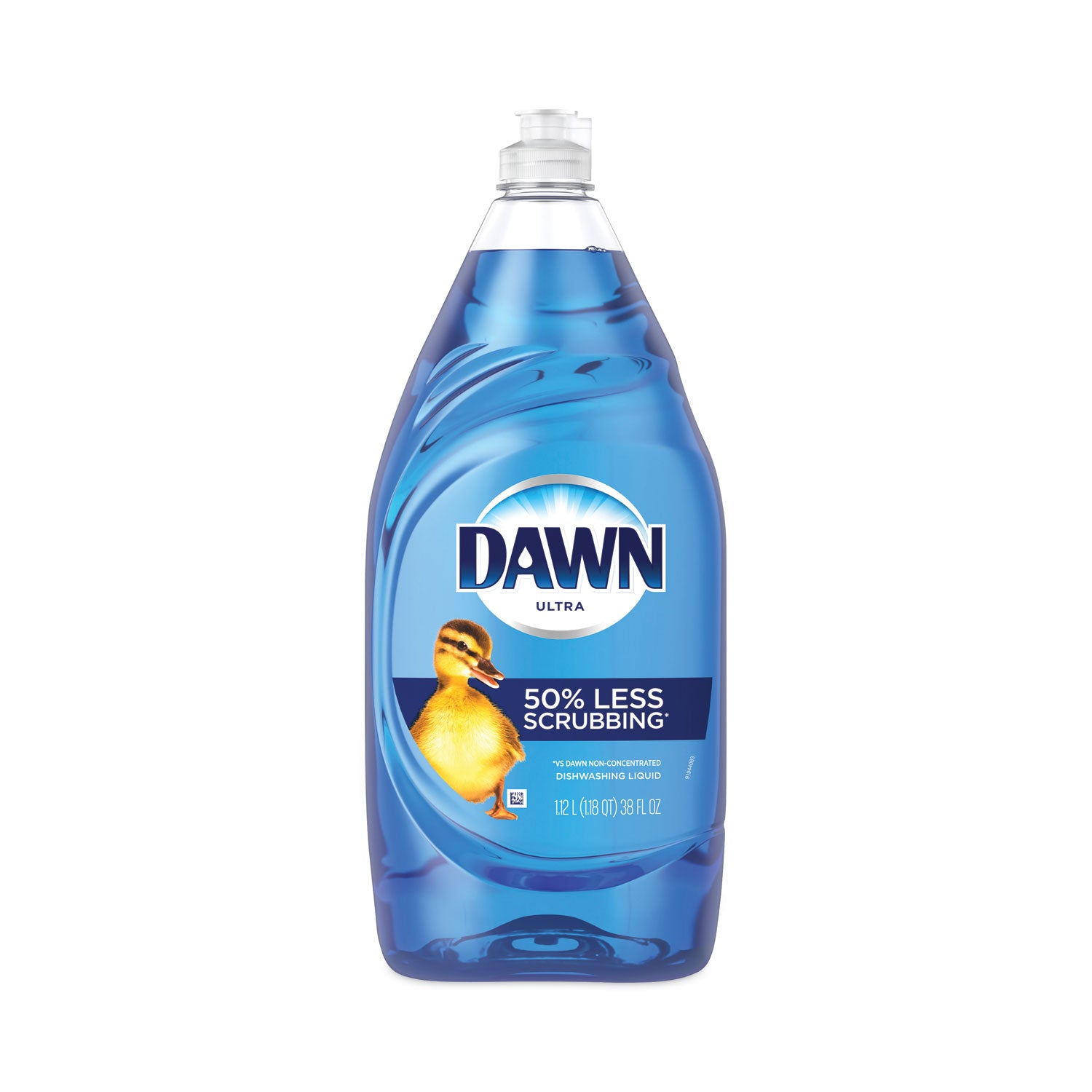 Dawn Ultra Dish Liquid Soap, Blue, Liquid, 38 fl oz (1.2 quart), 1 Bottle