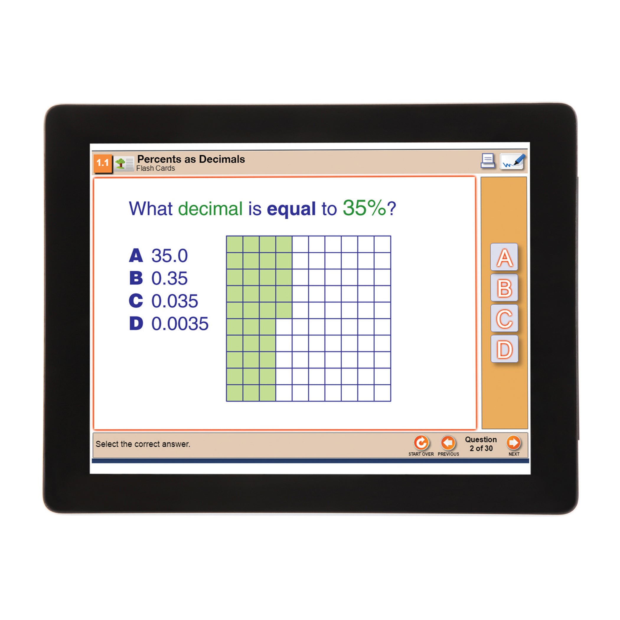 Grade 5 Math Curriculum Mastery® Game - Class-Pack Edition