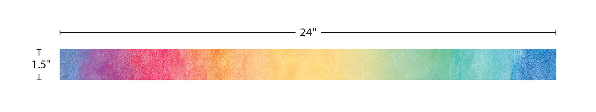 Watercolor Magnetic Border