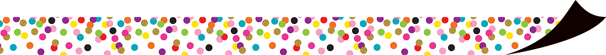 Confetti Magnetic Border