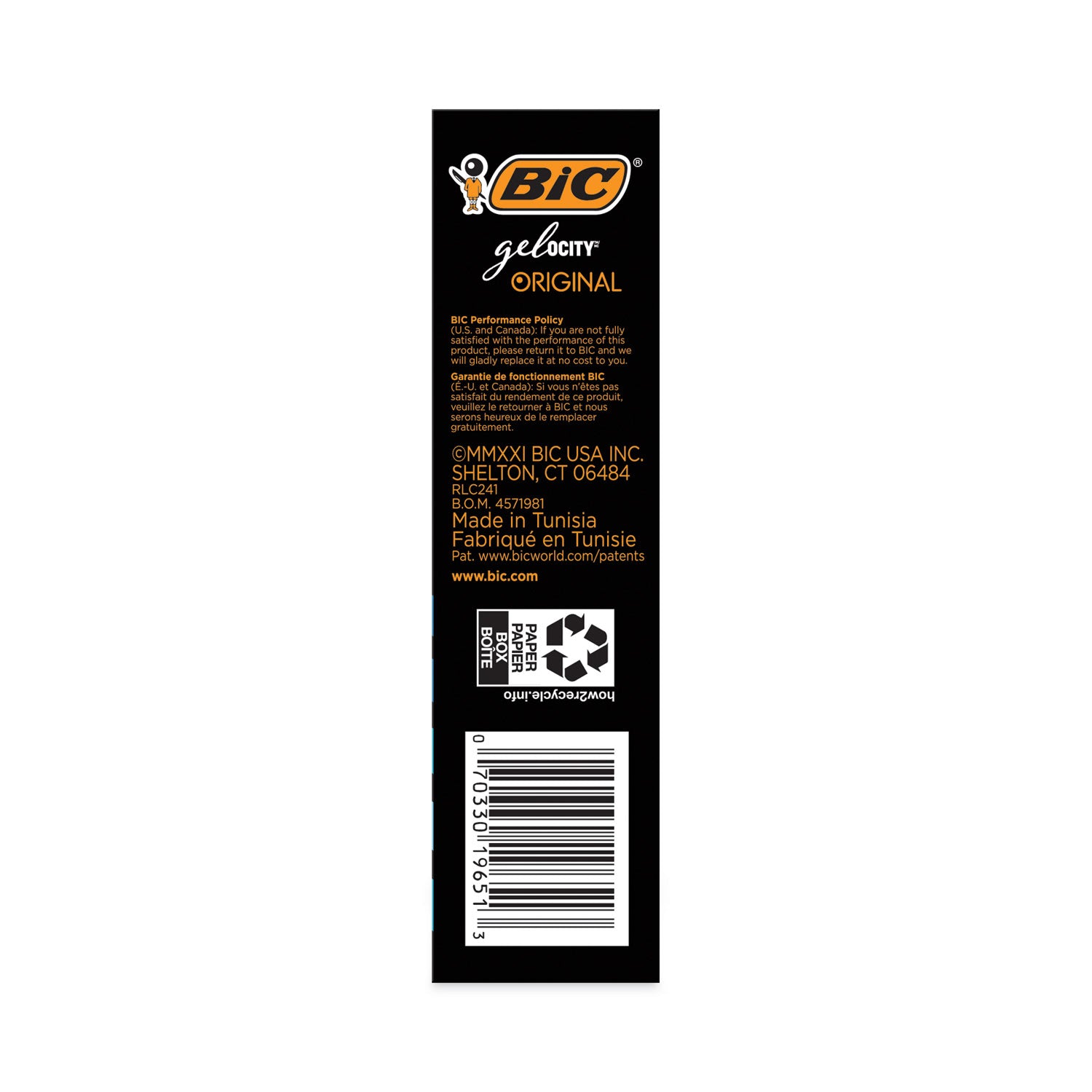 Gel-ocity Gel Pen Value Pack, Retractable, Medium 0.7 mm, Black Ink, Clear/Black Barrel, 24/Pack