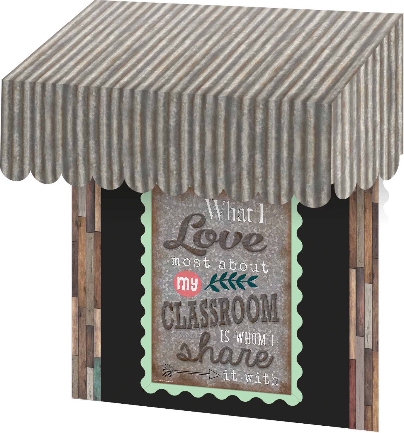 Corrugated Metal Awning