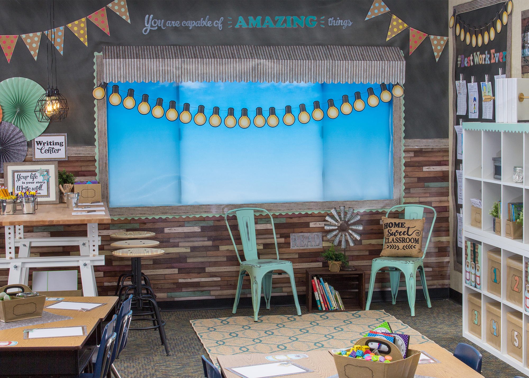 Corrugated Metal Awning