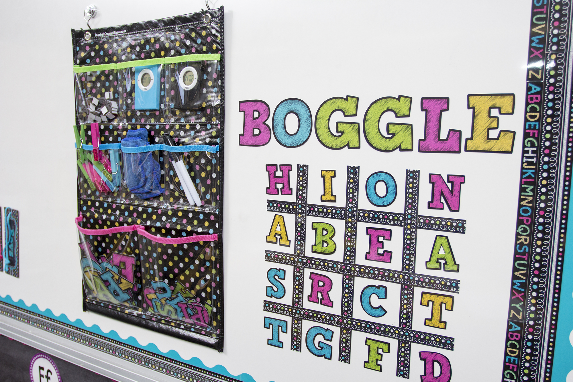 Chalkboard Brights Bold Block 2" Magnetic Letters