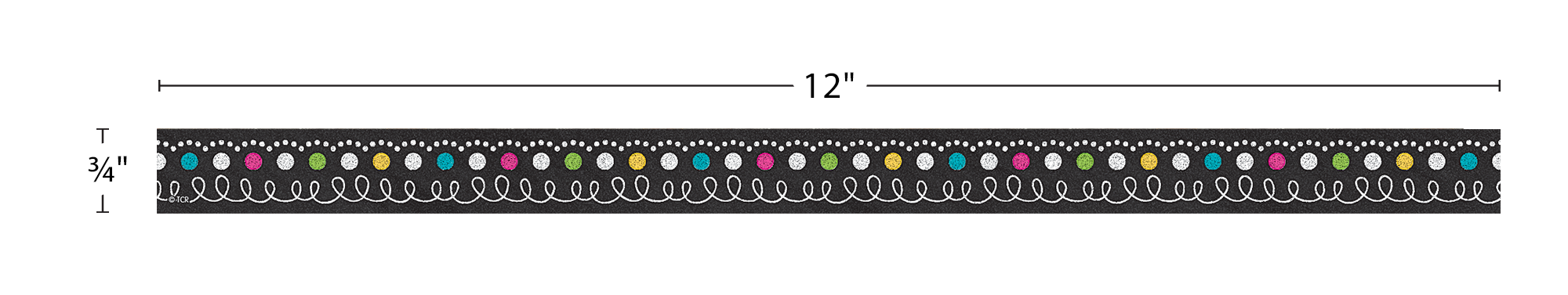 Chalkboard Brights Magnetic Strips