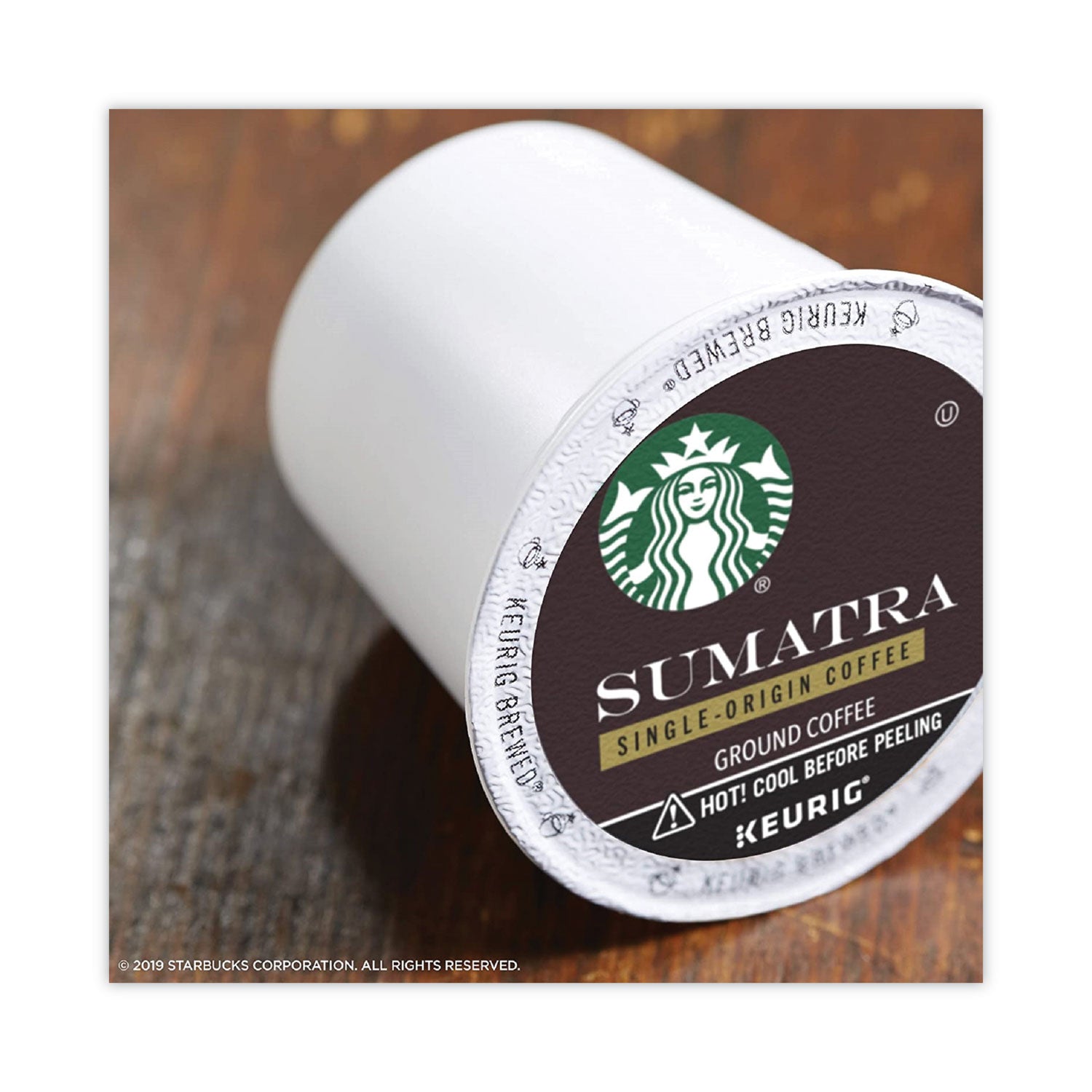 Sumatra Coffee K-Cups, Sumatra, 0.4 oz K-Cup, 96/Box