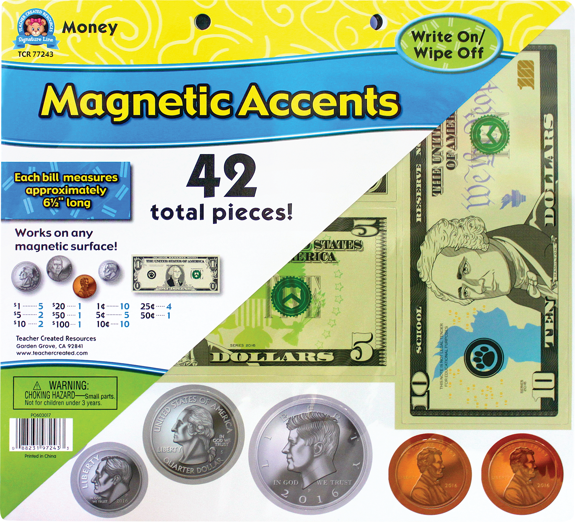 Money Magnetic Accents