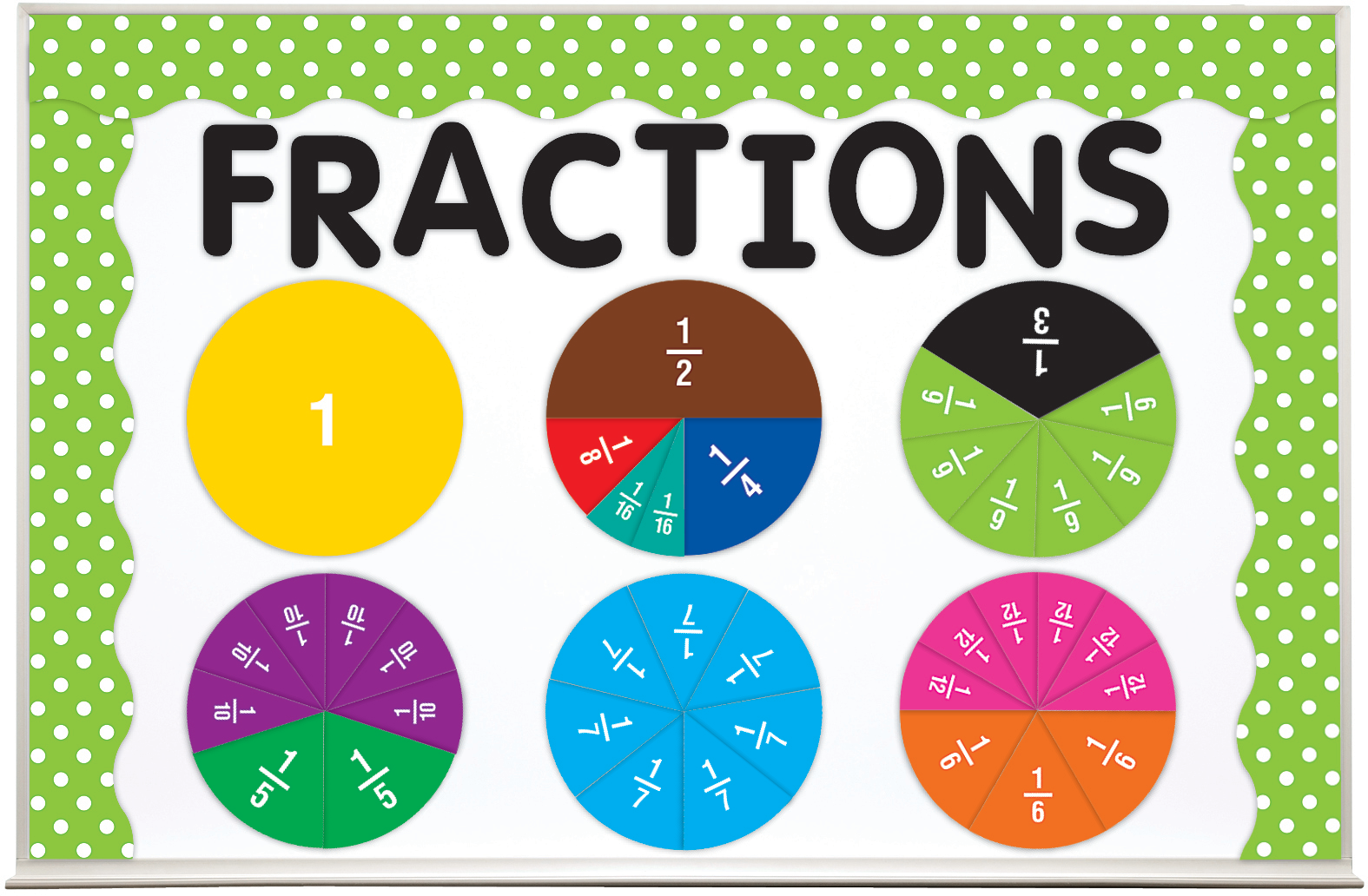 Fraction Circles Magnetic Accents