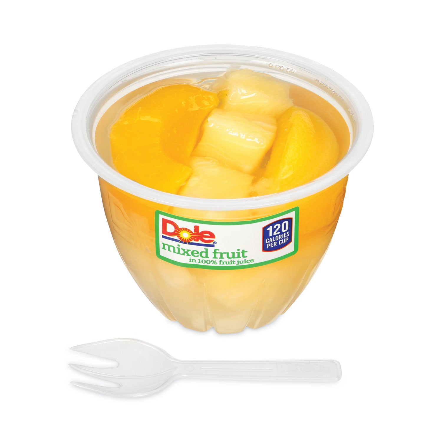 Dole Mixed Fruit Cups - Gluten-free - Pineapple, Peach, Pear - 1 Carton