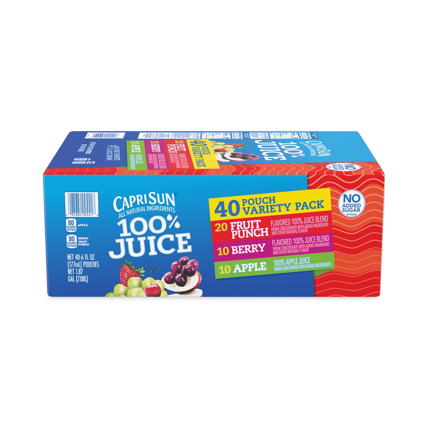 Fruit Punch, Apple, Berry - 1 Carton