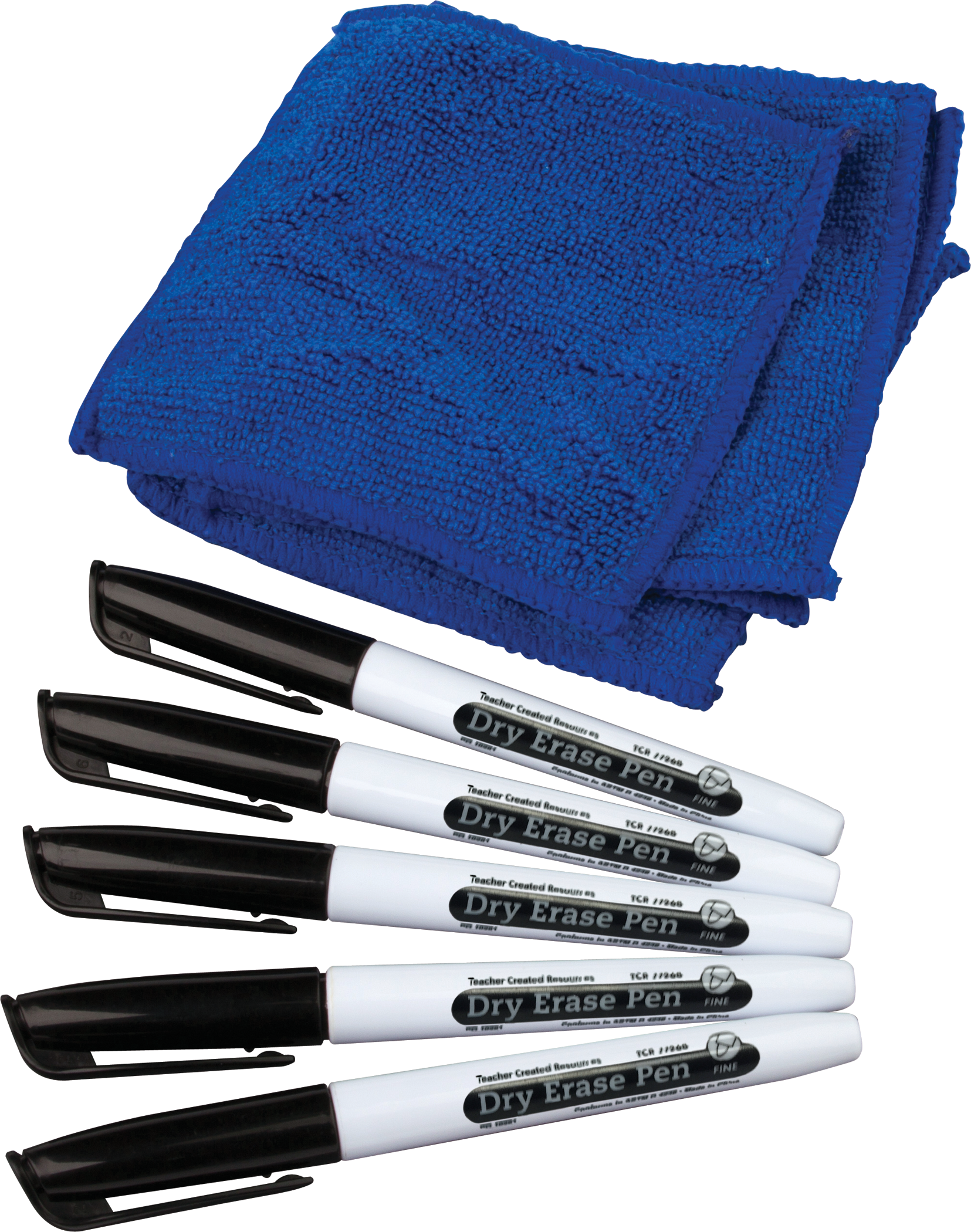 Dry-Erase Pens & Microfiber Towels