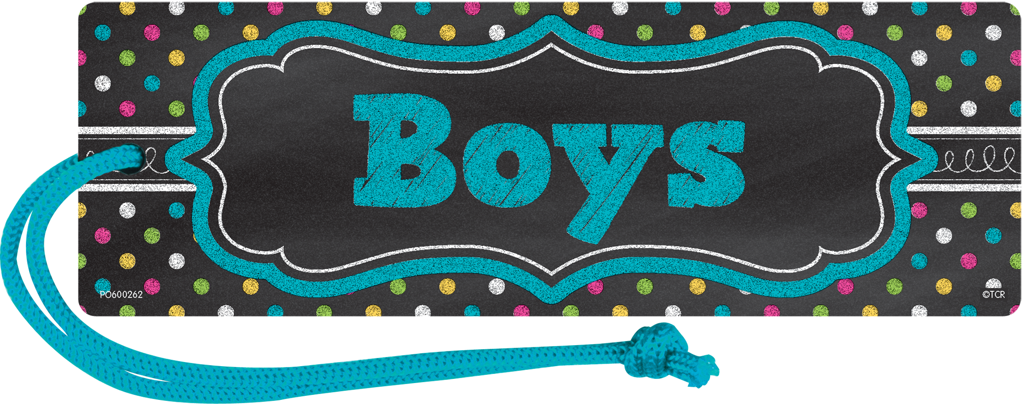 Chalkboard Brights Magnetic Boys Pass