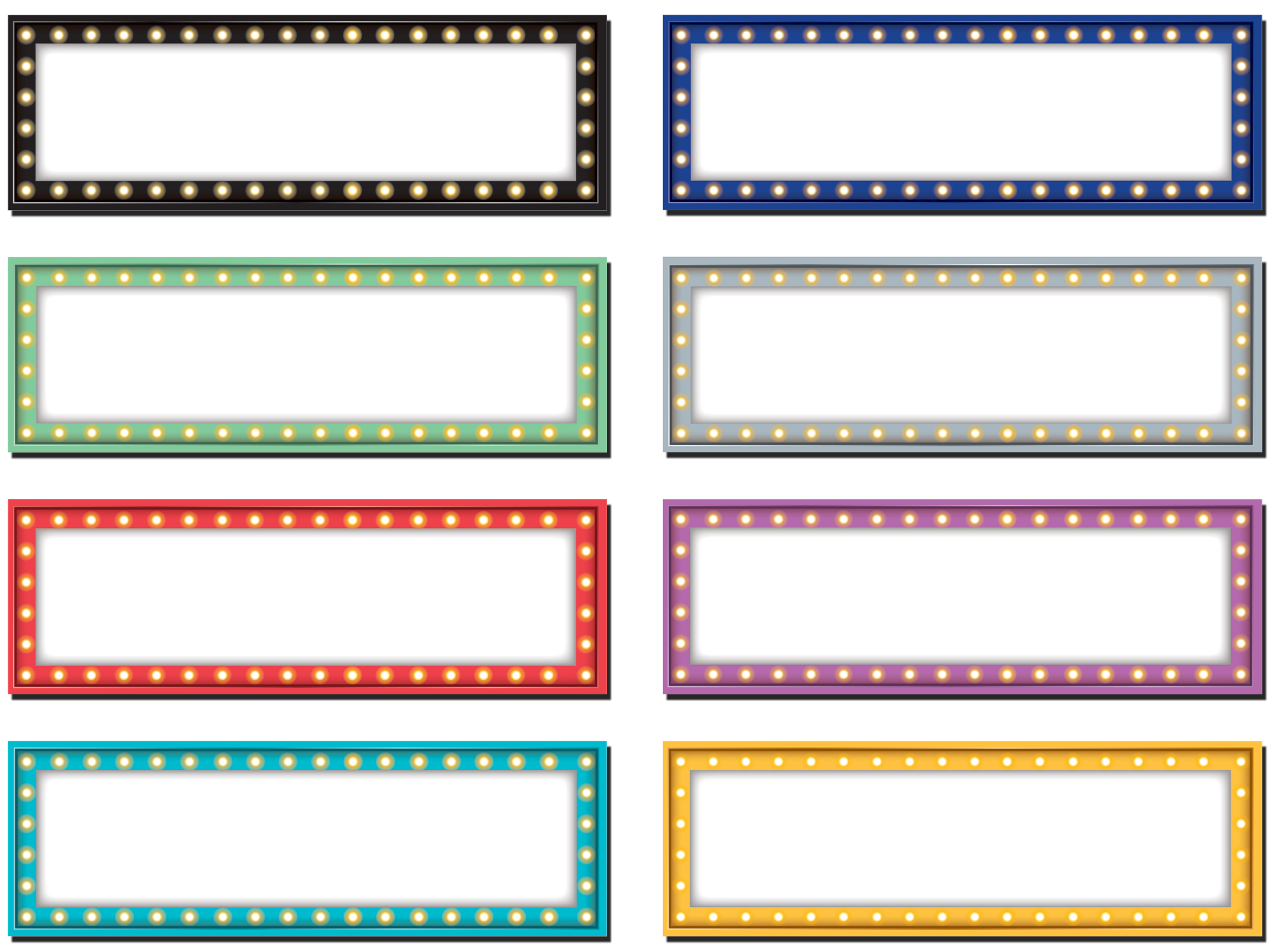 Marquee Labels Magnetic Accents