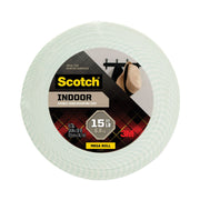 Scotch Double-Coated Foam Mounting Tape - 38 yd Length x 0.75" Width - 1" Core - White - 0.06 mil - Temperature Resistant, Long Lasting - For Multipurpose - 1 Roll