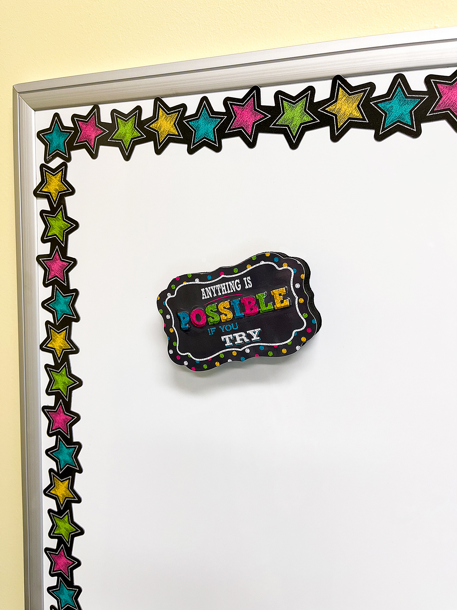 Chalkboard Brights Magnetic Whiteboard Eraser