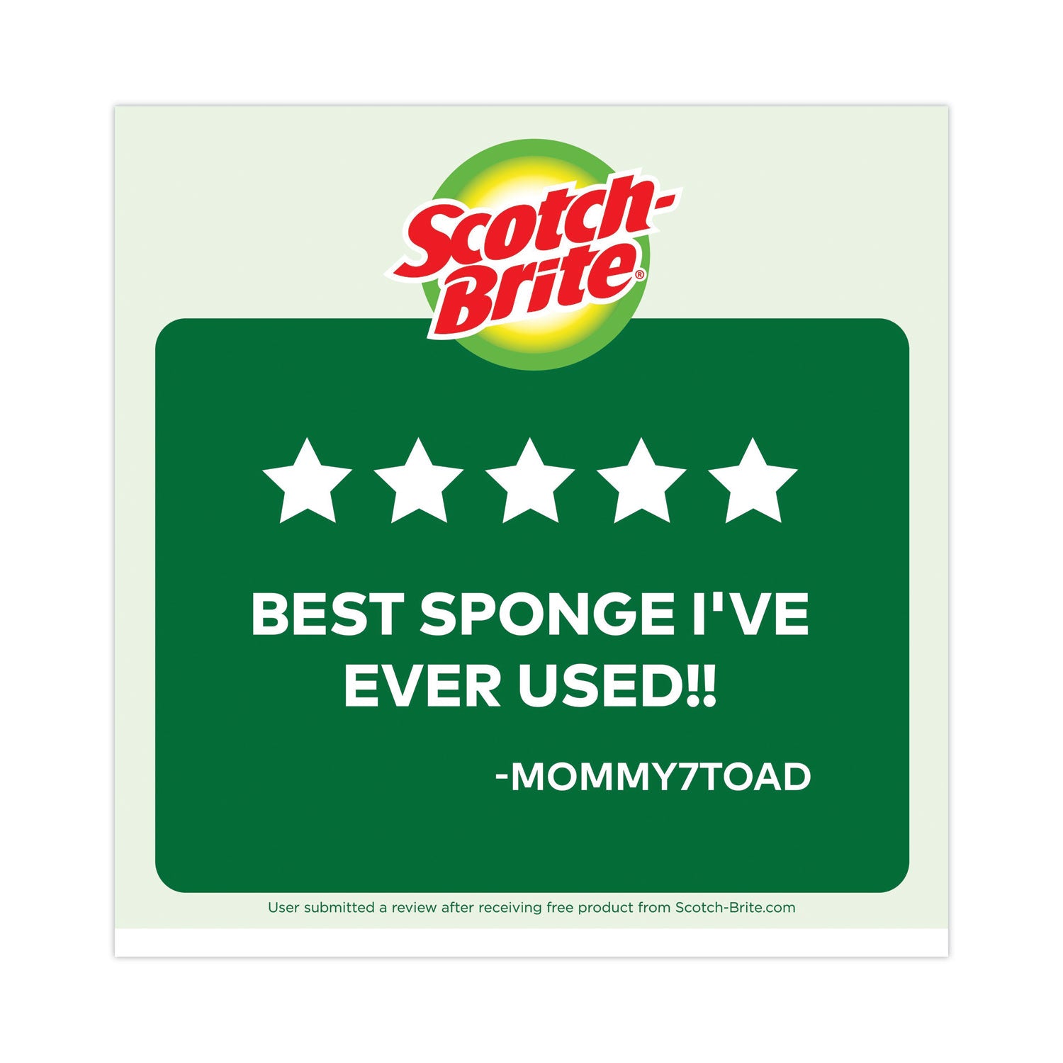 Scotch-Brite Heavy-Duty Scrub Sponges - 2.8" Height x 4.5" Width x 0.6" Depth - 6 / Pack - Green, Yellow