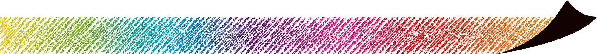 Colorful Scribble Magnetic Border