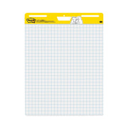 30 Sheets - Stapled - Feint Front Ruling - Blue Margin - 18.50 lb Basis Weight - 25" x 30" Sheet Size - White Paper - Cardboard Cover - Self-adhesive, Bleed-free, Perforated, Repositionable, Resist Bleed-through, Removable, Sturdy Back - 1 Carton