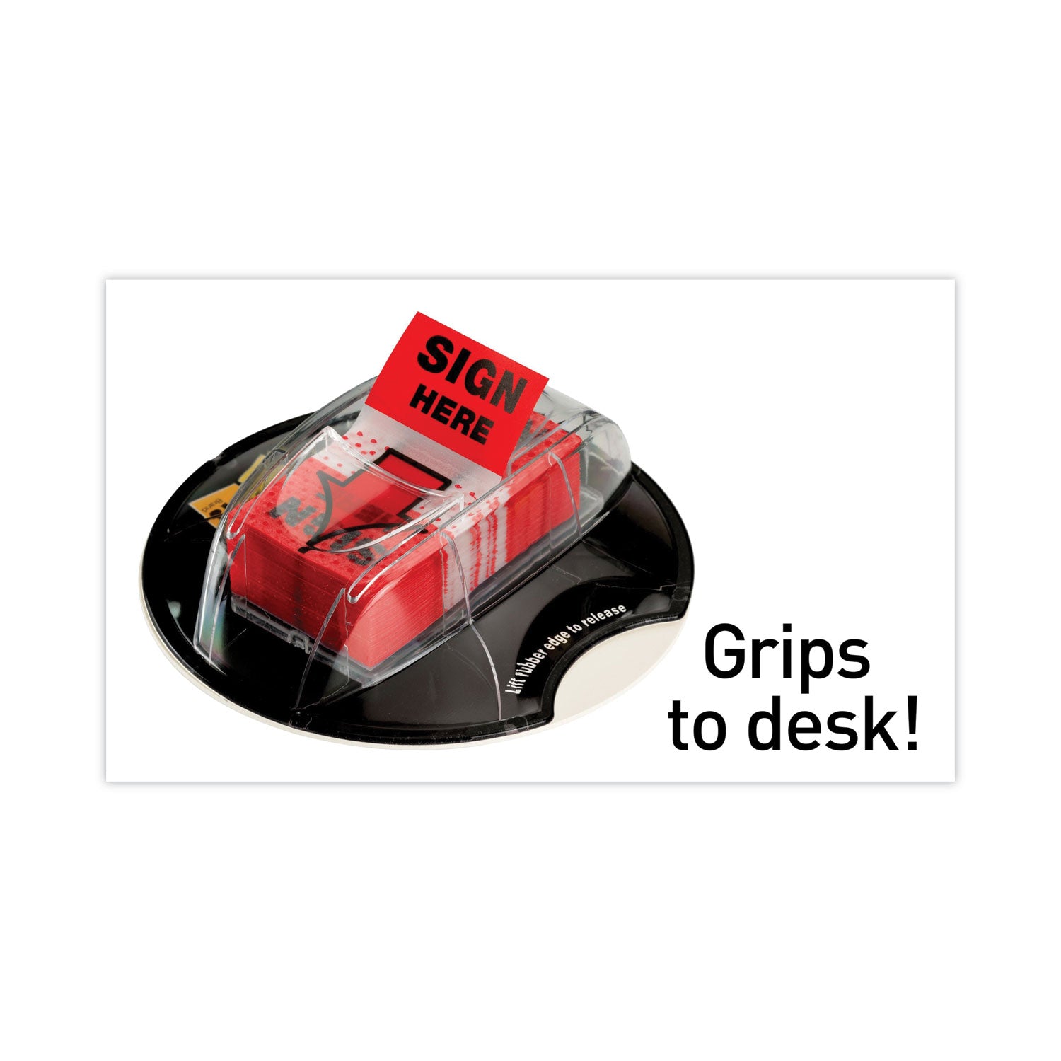 Post-it&reg; Message Flags - 1" x 1.75" Flag - 200 Flag Capacity - Red