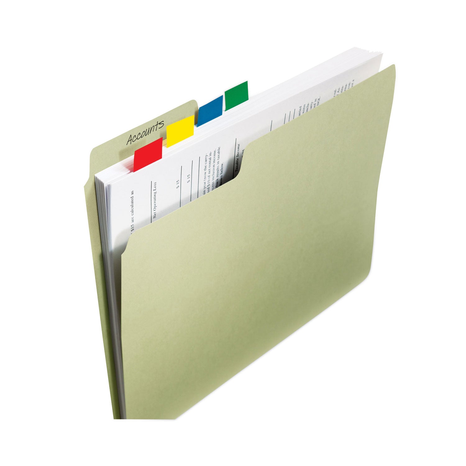 Post-it&reg; Flags - 100 - 1" Flag/Note Width x 1 3/4" Flag/Note Length - Rectangle - Unruled - Red - Removable, Self-adhesive - Dispenser Included - 1 Pack