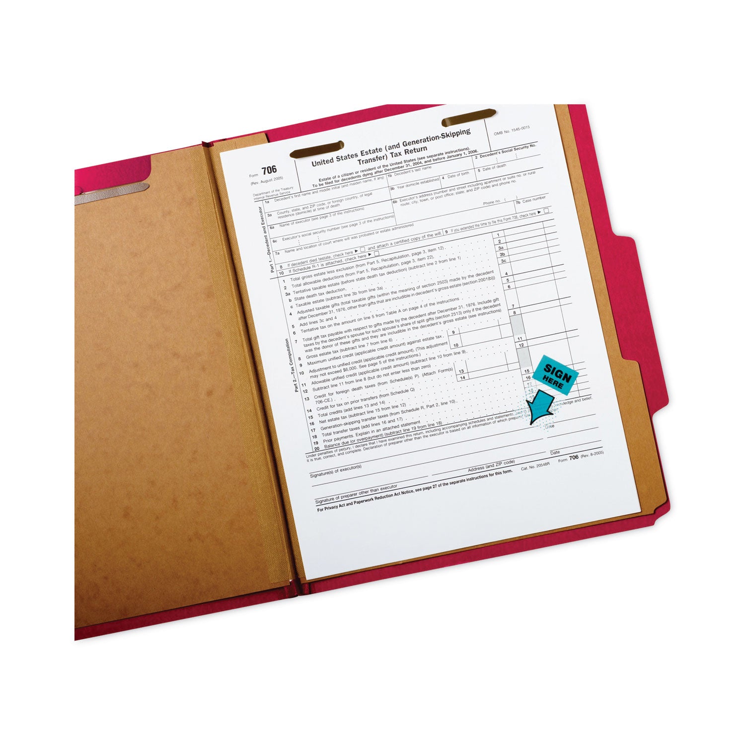 Post-it&reg; Message Flag Value Pack - 248 - 1" Flag/Note Width x 1 3/4" Flag/Note Length - Arrow, Rectangle - Unruled - SIGN HERE - Red, Blue, Yellow, Green, Red - Removable, Self-adhesive - Dispenser Included - 1 Pack