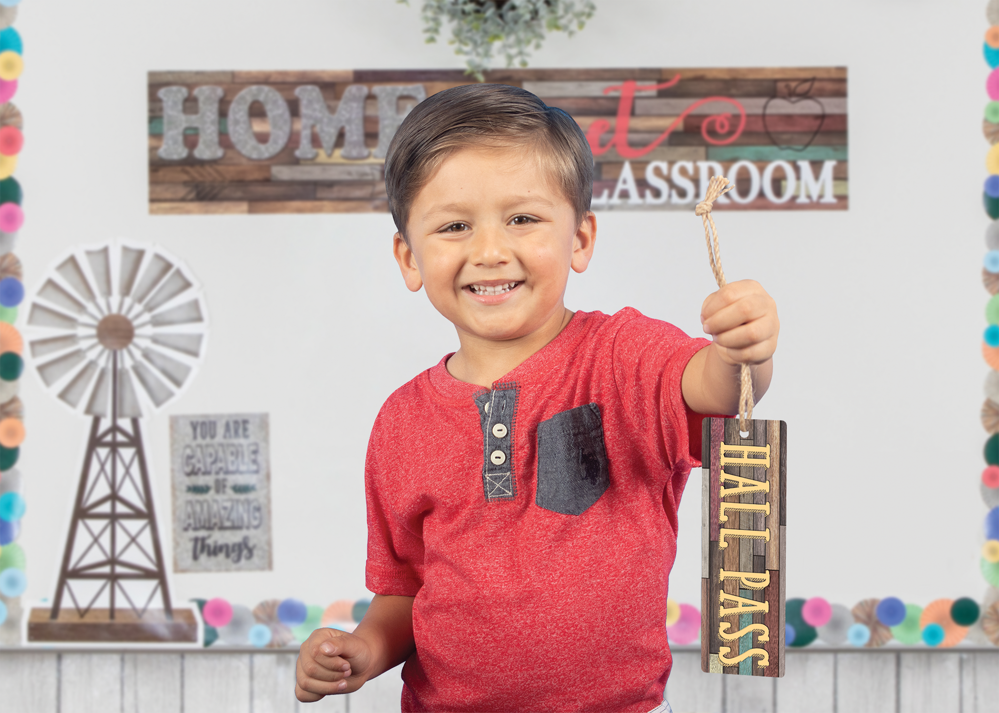 Home Sweet Classroom Magnetic Hall Pass