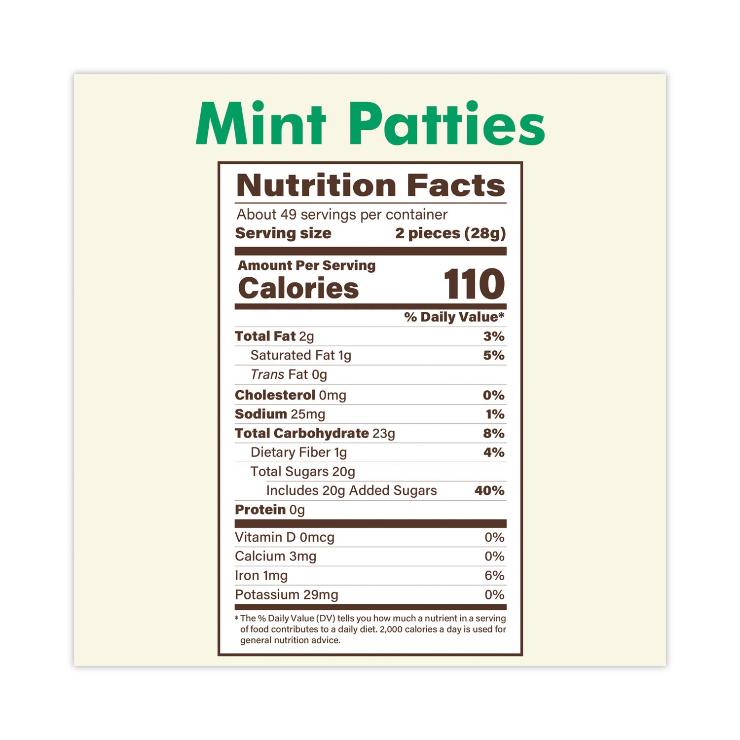 Green Rabbit Chocolate - Dark Chocolate, Peppermint - Gluten-free, Low Fat, Individually Wrapped - 3 lb - 175 /Bag - 1