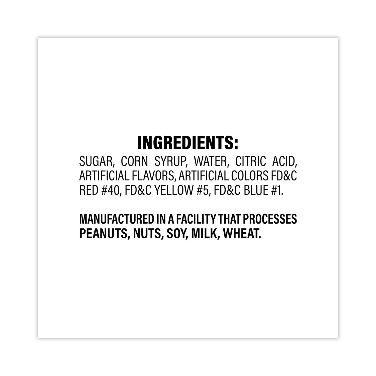 Green Rabbit Candy - Peach, Green Apple, Cherry, Blackberry - 2.20 lb - 1