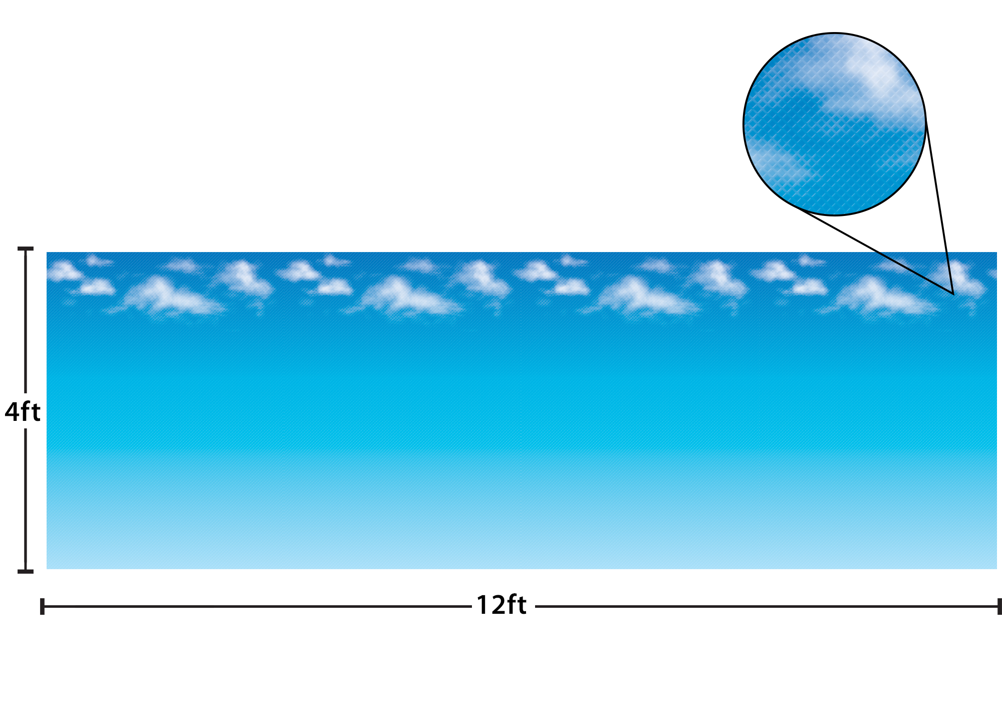 Clouds Better Than Paper® Bulletin Board Roll