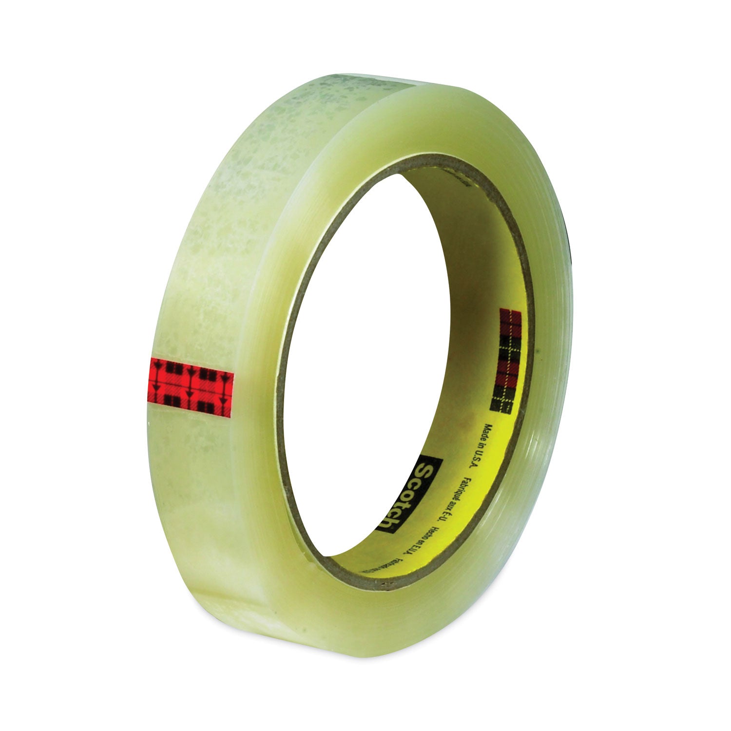 Scotch Transparent Tape - 1/2"W - 72 yd Length x 0.50" Width - 3" Core - Clear - Long Lasting, Moisture Resistant, Stain Resistant - For Sealing, Label Protection, Wrapping, Mending - 1 Pack