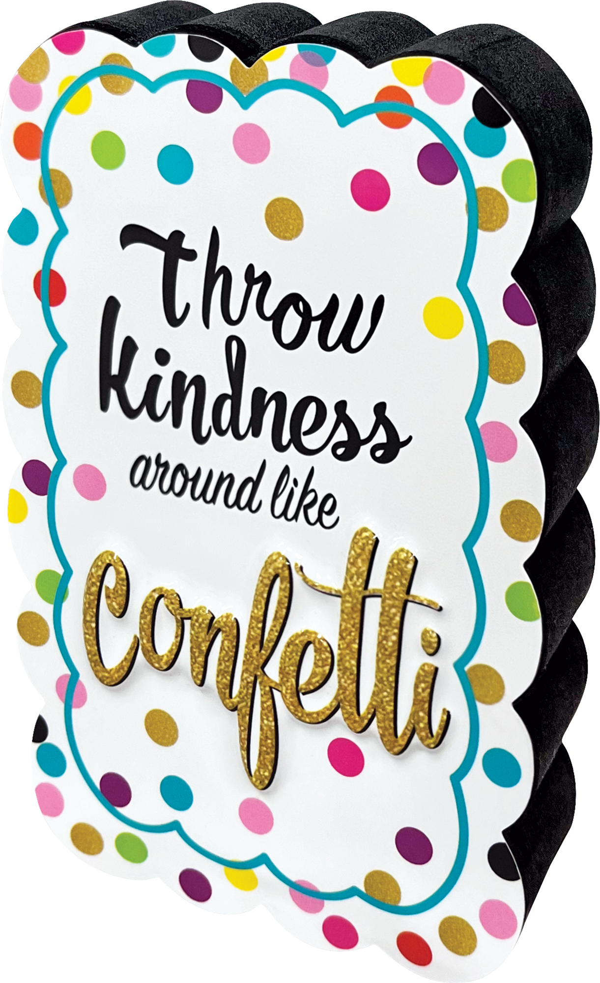 Confetti Magnetic Whiteboard Eraser