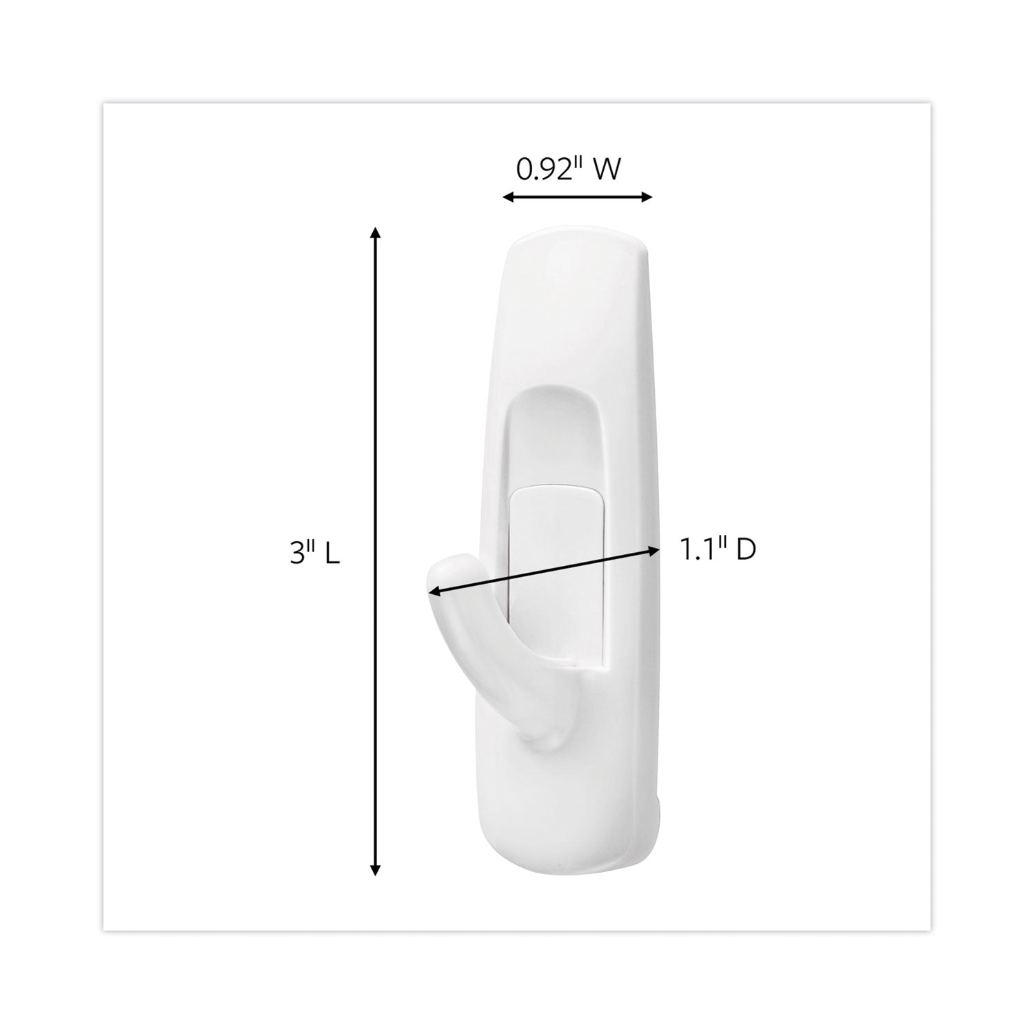 3 lb (1.36 kg) Capacity - for Multipurpose, Paint, Wood, Tile - White - 20 / Pack