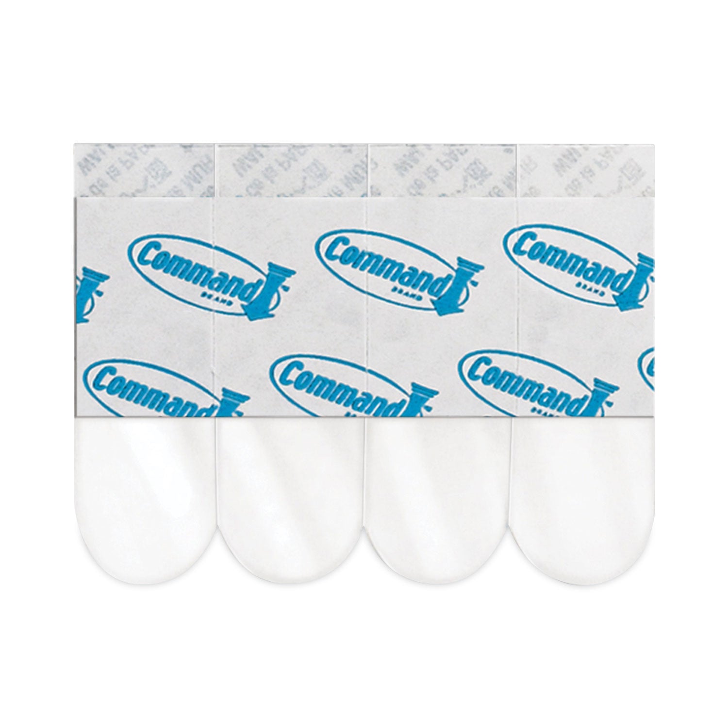 Command Hook Trial Pack, Medium, White, 2 lb Capacity, 50 Hooks per Carton