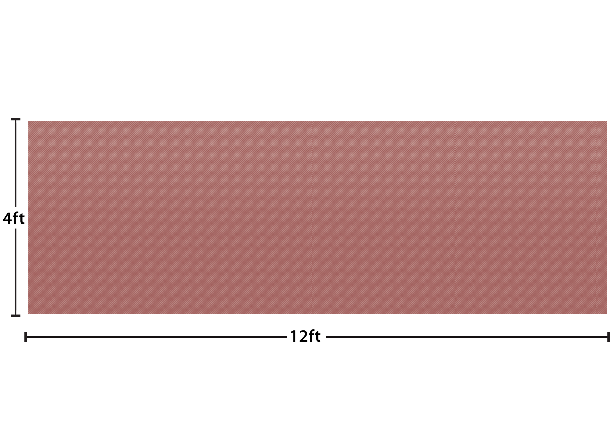 Deep Rose Better Than Paper® Bulletin Board Roll