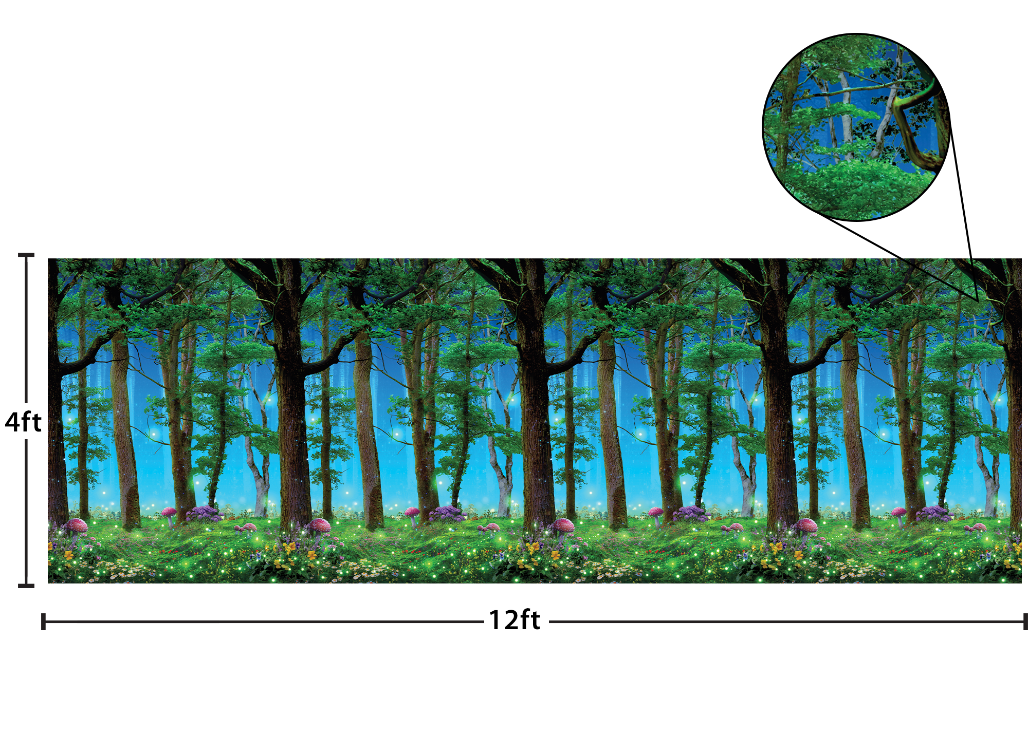 Enchanted Forest Better Than Paper® Bulletin Board Roll