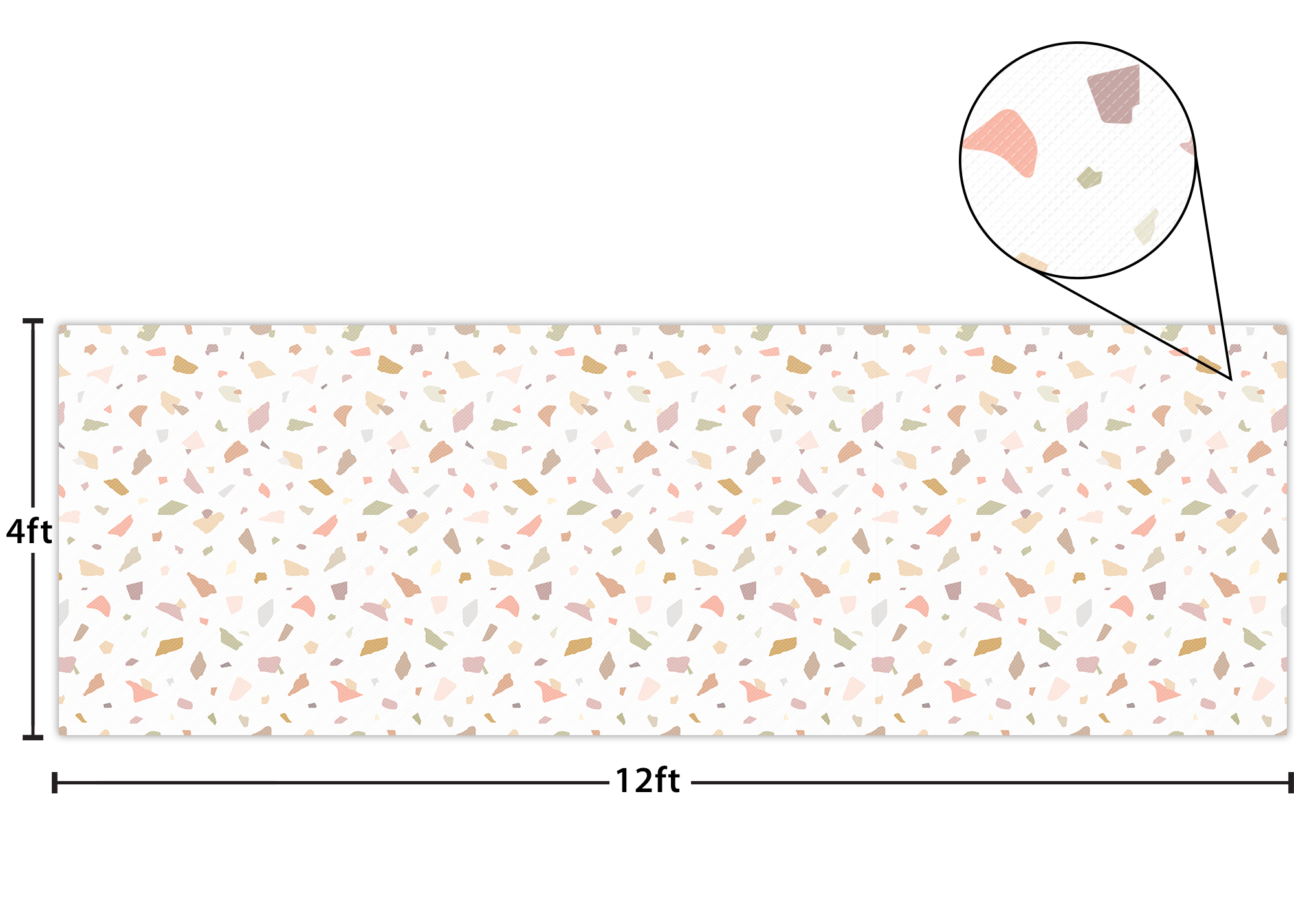 Terrazzo Tones Better Than Paper® Bulletin Board Roll
