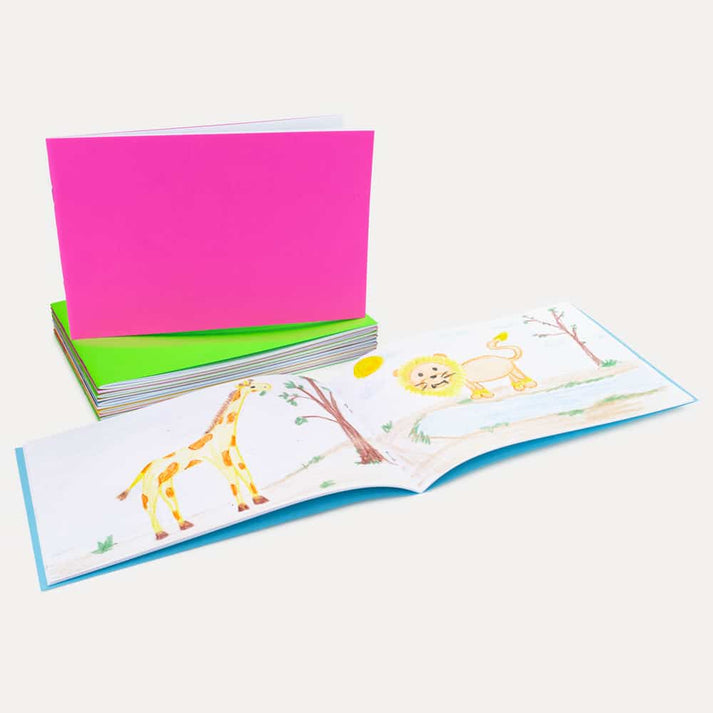 Bright Books, 20 White, 5.5"x8.5" 32 pages