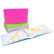 Bright Books, 10 Assorted Colors, 4.25"x5.5" 24 pages
