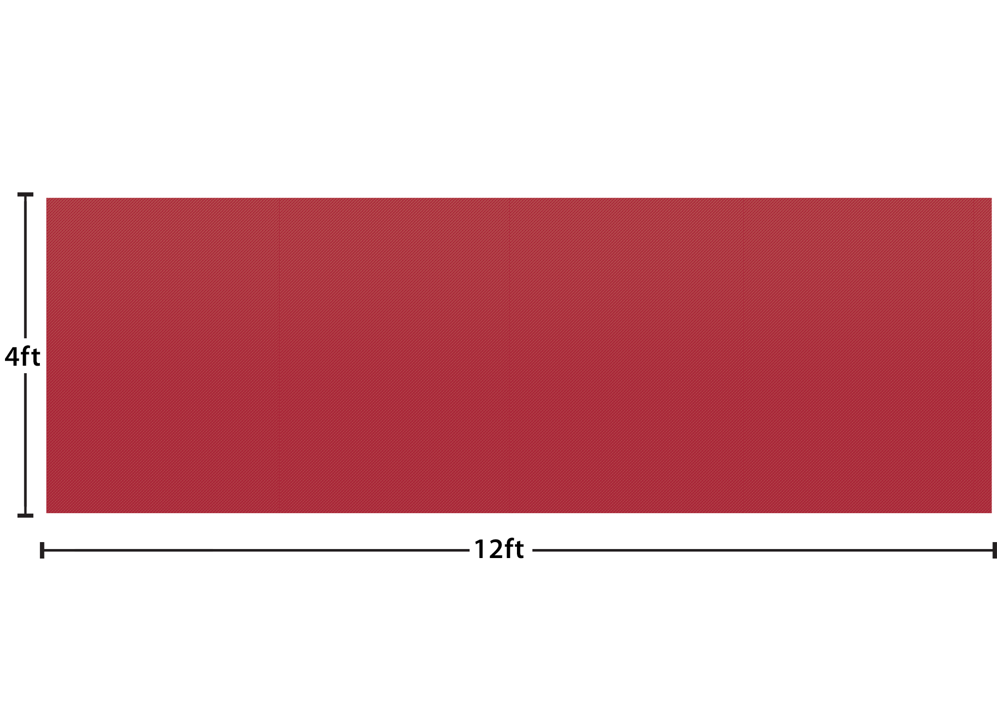 Cranberry Red Better Than Paper® Bulletin Board Roll