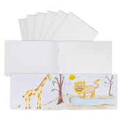 Bright Books, 100 White, 4.25"x5.5" 24 pages