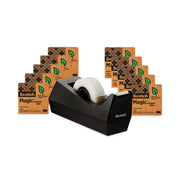 Scotch 3/4"W Magic Greener Tape Rolls - 25 yd Length x 0.75" Width - 1" Core - Matte - Clear - For Sealing, Packing - 1 Pack