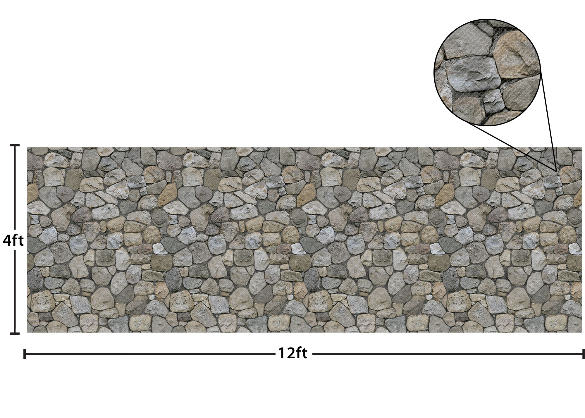 Rock Wall Better Than Paper® Bulletin Board Roll