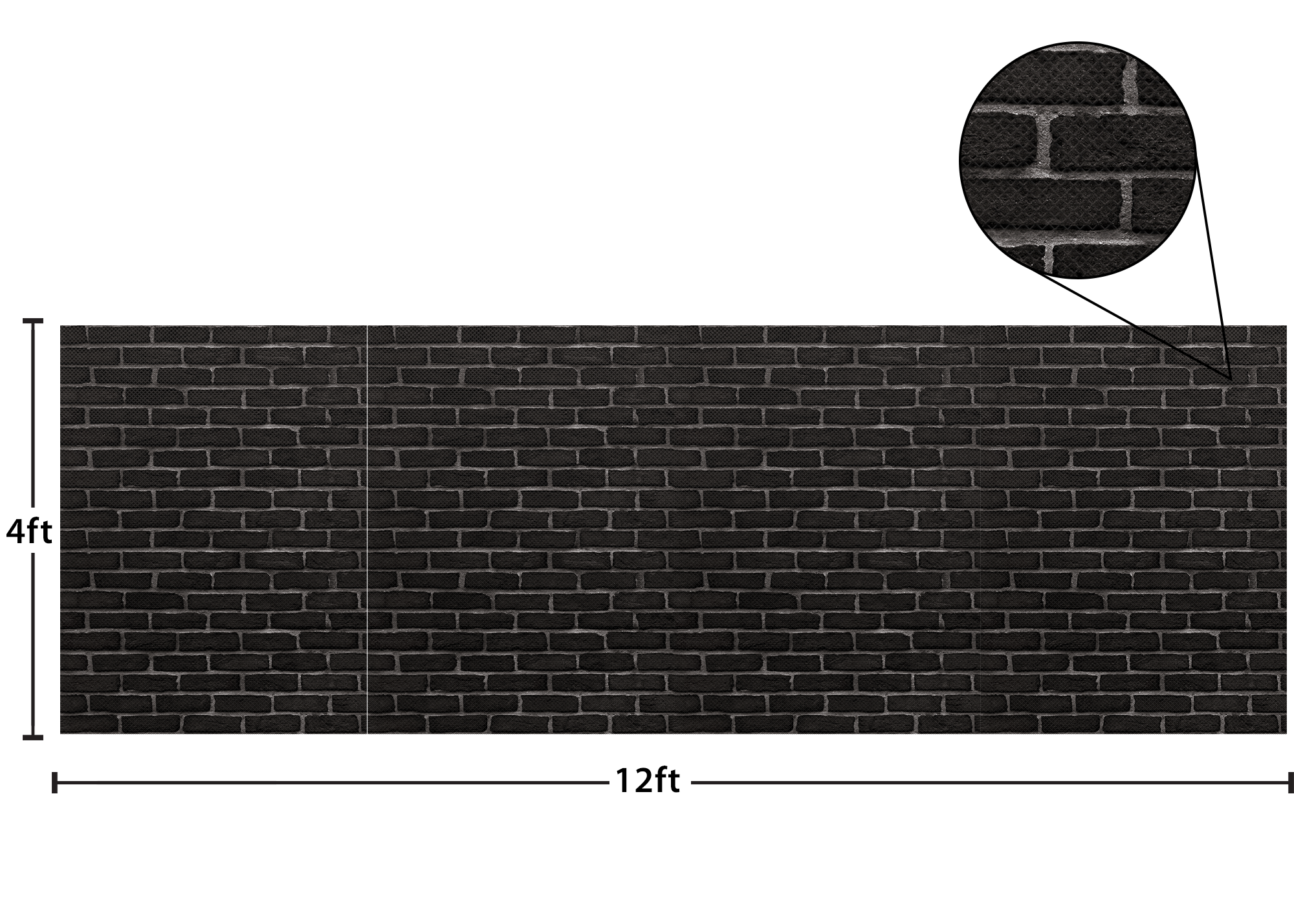 Black Brick Better Than Paper® Bulletin Board Roll