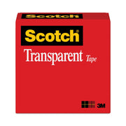 72 yd Length x 1" Width - 3" Core - Clear - Stain Resistant, Moisture Resistant, Long Lasting - For Multipurpose, Mending, Packing, Label Protection, Wrapping - 1 Roll