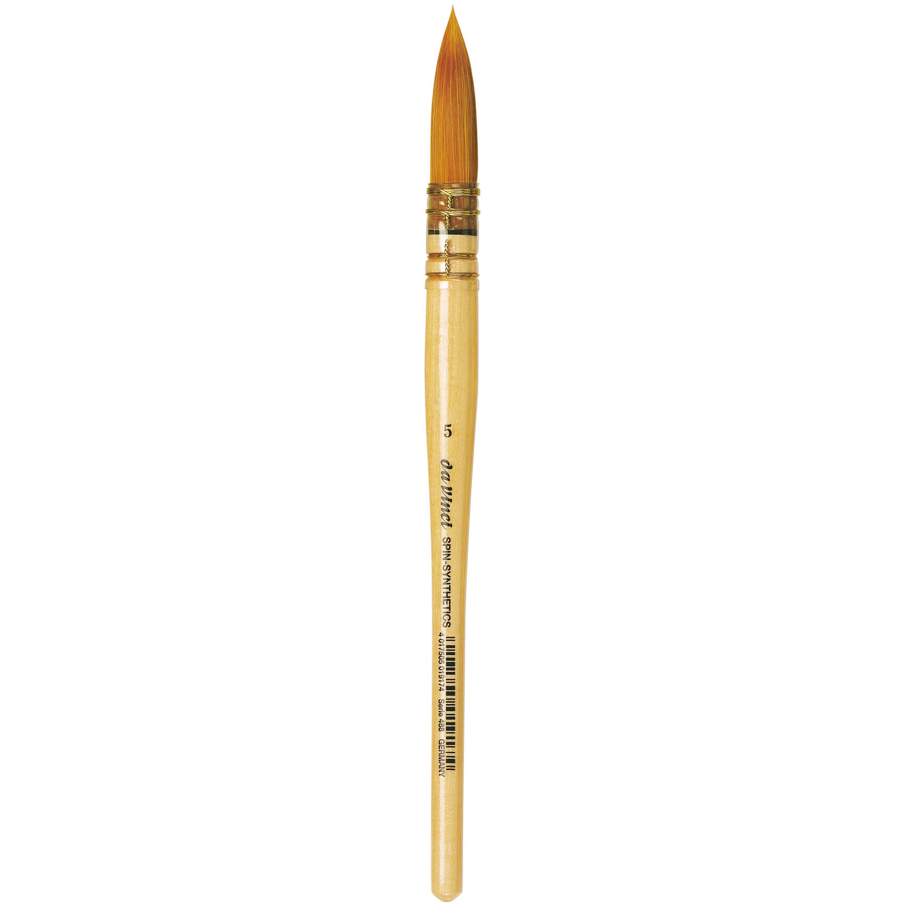 COSMOTOP-SPIN Quill Brush, Synthetic, Watercolor & Indian Ink, Round, Series 488, Size 5