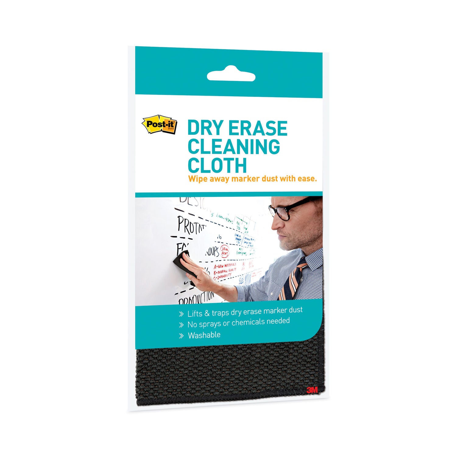 10.60" Width x 10.60" Length - Used as Dust Remover, Mark Remover - Washable - Black - 1 Each